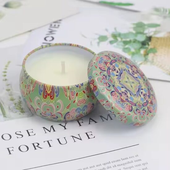 Best-Selling Decorative Scented Tin Candles for Indoor Use - Wholesale & Customizable