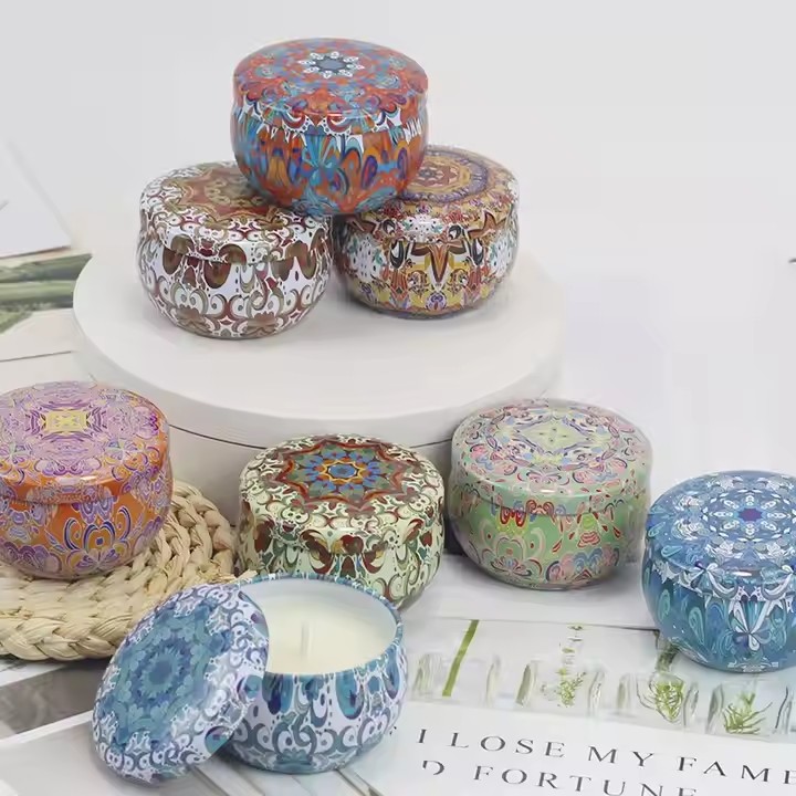 Best-Selling Decorative Scented Tin Candles for Indoor Use - Wholesale & Customizable