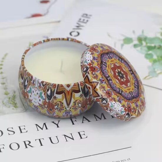 Best-Selling Decorative Scented Tin Candles for Indoor Use - Wholesale & Customizable