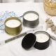 Best-Selling Round Soy Wax Tin Candle - Customizable Scents, Eco-Friendly