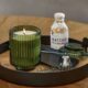 Natural soy wax glass jar candle with long-lasting scent wholesale