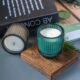 Natural soy wax glass jar candle with long-lasting scent wholesale
