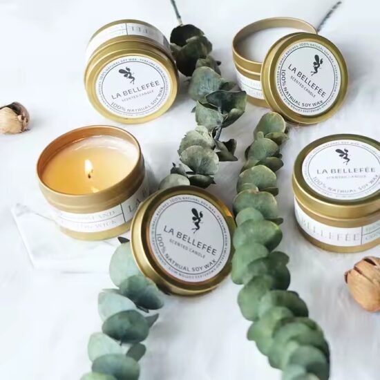 Custom Design Luxury Scented Tin Candles – Premium Quality for Elegant Home Decor