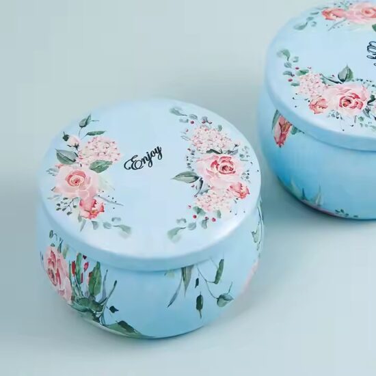 Luxury Tin Scented Candle for Wedding Gift and Event Decoration