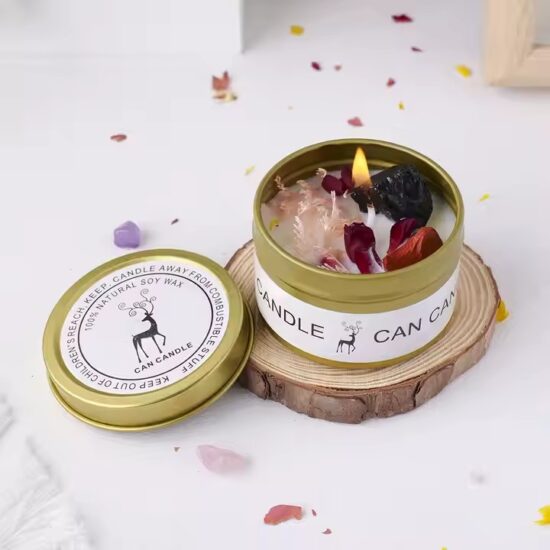 High-Quality Home Decor Tin Candles – Elegant & Customizable