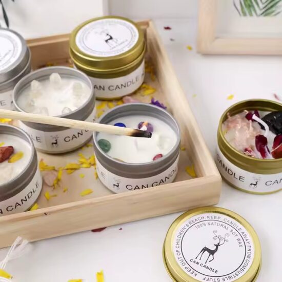 High-Quality Home Decor Tin Candles – Elegant & Customizable