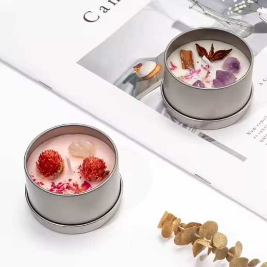 Luxury Birthday Party Gift Tin Candles – Customizable, High-Quality, Wholesale Available
