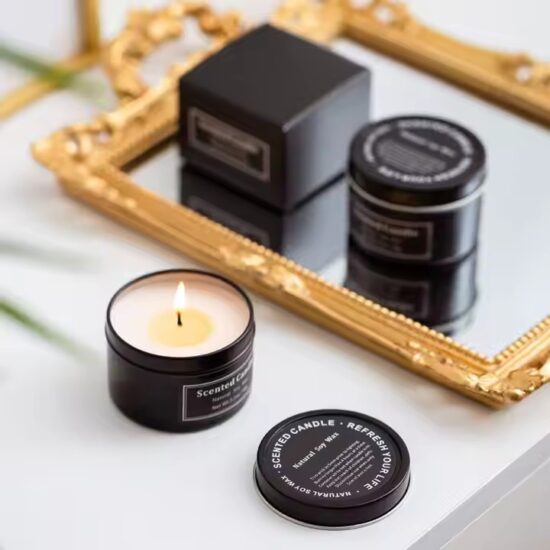 Luxury Scented Private Label Tin Candles – Custom Options for Wholesale