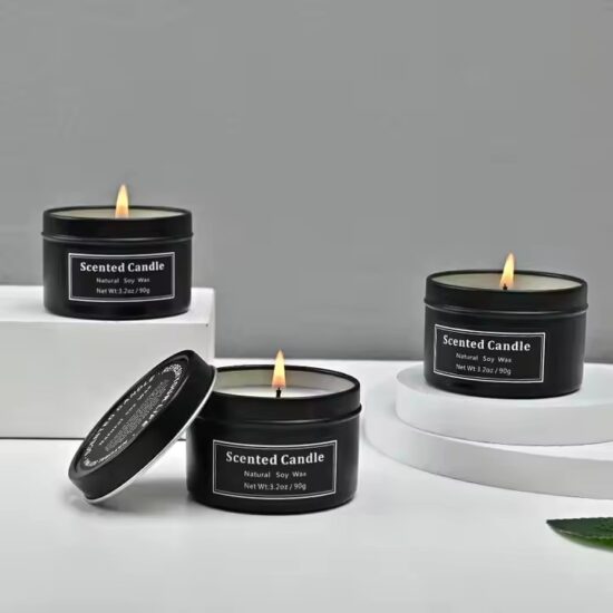 Luxury Scented Private Label Tin Candles – Custom Options for Wholesale
