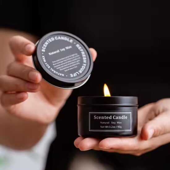 Luxury Scented Private Label Tin Candles – Custom Options for Wholesale