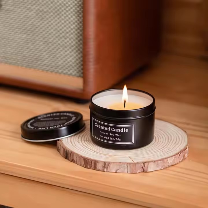 Luxury Scented Private Label Tin Candles – Custom Options for Wholesale