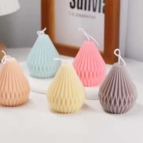 Nordic Pear Shaped Scented Decorative Candle