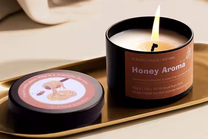 Natural Soy Wax Indoor Tin Candles – Custom & Wholesale Options