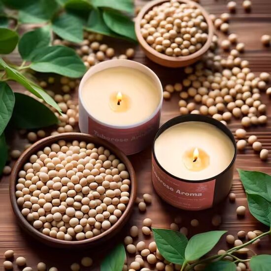 Natural Soy Wax Indoor Tin Candles – Custom & Wholesale Options