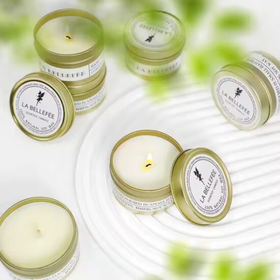 Premium Soy Wax Scented Luxury Tin Candles Manufacturer