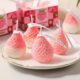 Cute Strawberry Shaped Decorative Candle for Home and Gift