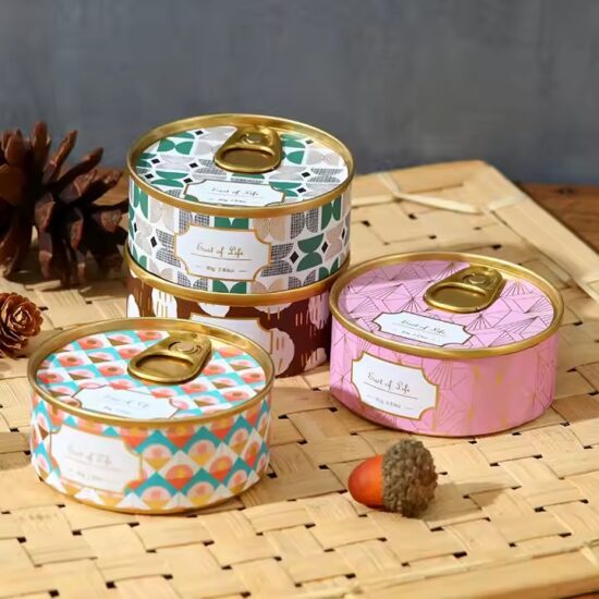 Vintage Tin Can Indoor Decorative Scented Candles – Customizable for Retail