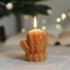 Luxury Glove Shaped Scented Decorative Candle