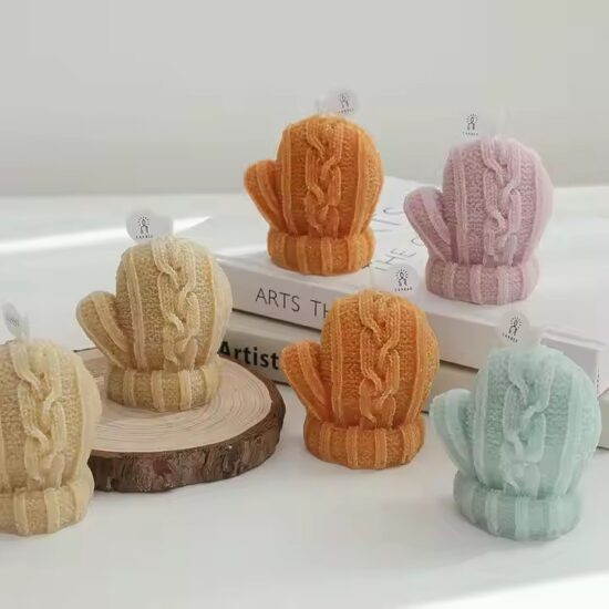 Luxury Glove Shaped Scented Decorative Candle

