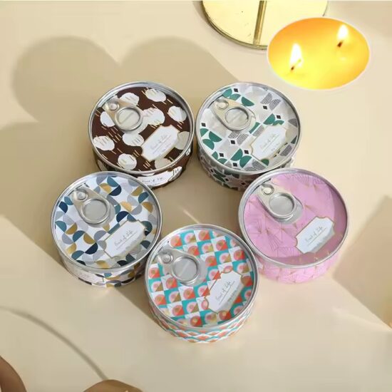 Wholesale Ring-Pull Tin Candles – Eco-Friendly & Customizable