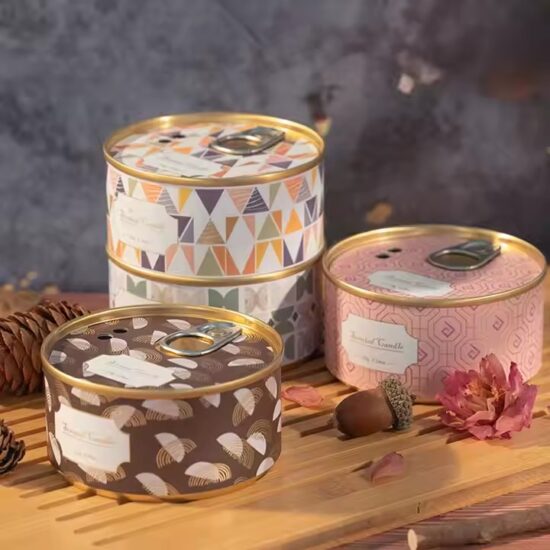 Wholesale Smokeless Handcrafted Scented Tin Candles – Customizable Scents